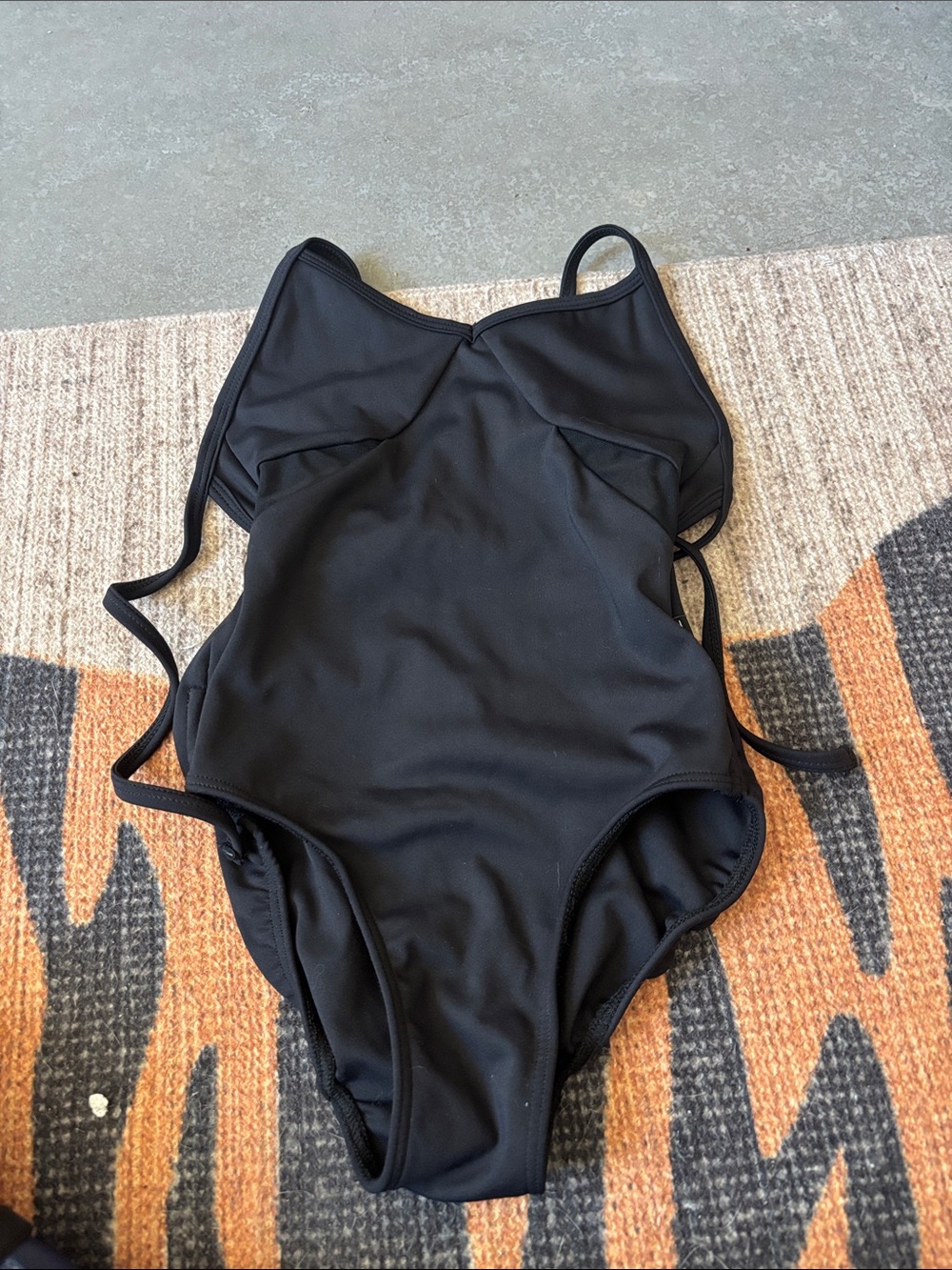 Classic Black Kids One-Piece leotard tiger Friday nwt